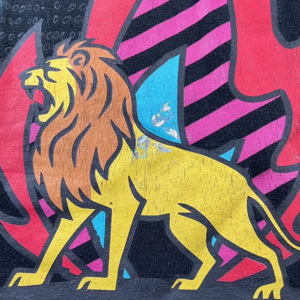HUGE Fashion Exchange Graphic Print T-Shirt Top King‎ Savage Size 10-12